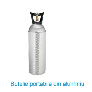 Butelie Oxigen Medicinal Aluminiu 2 Litri