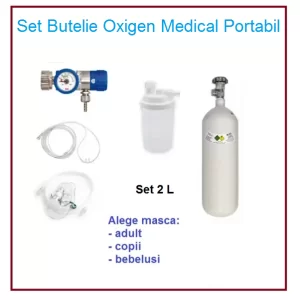 Butelie Oxigen Set Complet 2 L