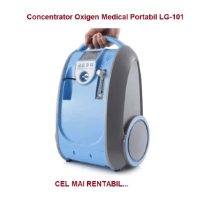 concentrator de oxigen medical portabil